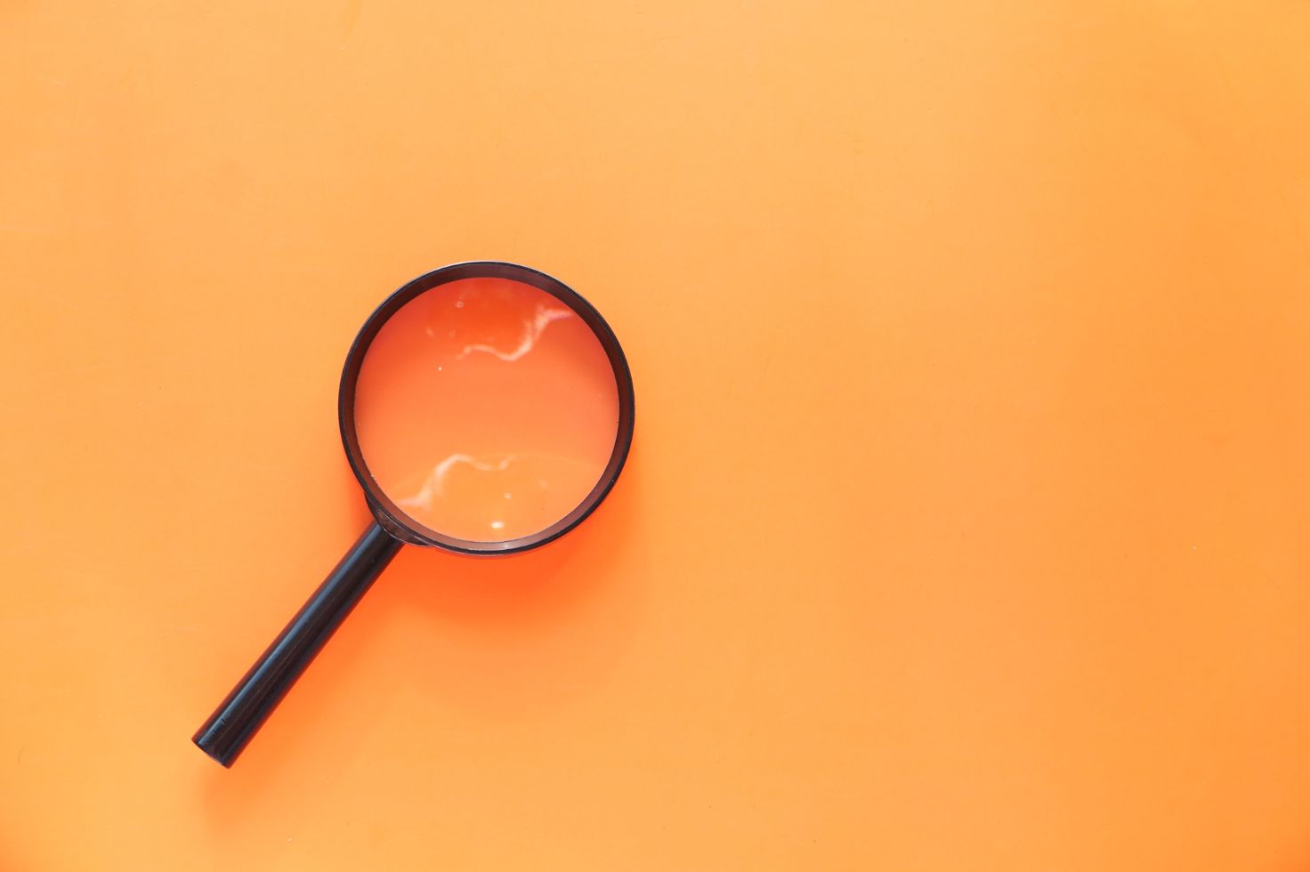 first-party data - magnifying glass