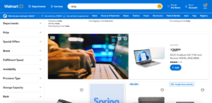 Walmart on-site retail media 